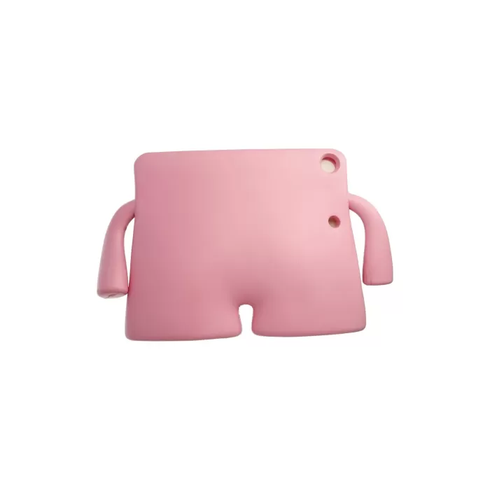 Newface Samsung Galaxy T500 Tab A7 10.4 Kılıf Karakter Tablet Silikon - Açık Pembe