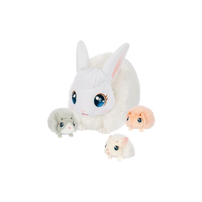 LP303000 Live Pets Anne Tavşan ve Yavruları Oyun Seti - 26593