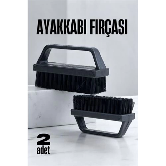 BFS Sert Kıllı Ayakkabı Fırçası - Leke Çıkarıcı Elbise Fırçası 2 ADET