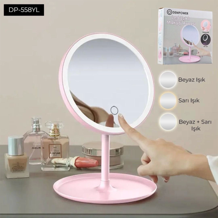 BFS Oval Işıklı Makyaj Aynası