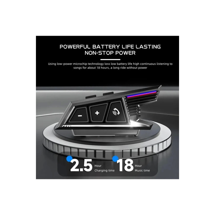 Bt40 Kask Kulaklık Bluetooth Motosiklet Kulaklık Intercom 5.3