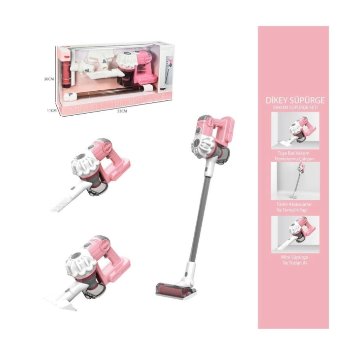 BFS  LS8803C Dikey Elektrik Süpürgesi  Pembe