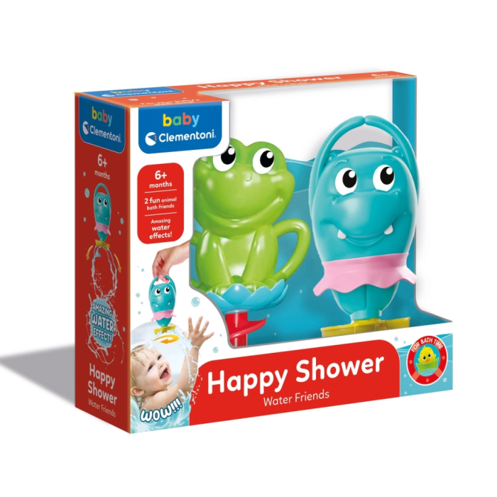 BFS Nessiworld 17444 Baby Clementoni - İlk Arkadaşlarım Banyo Oyuncağı +6 ay