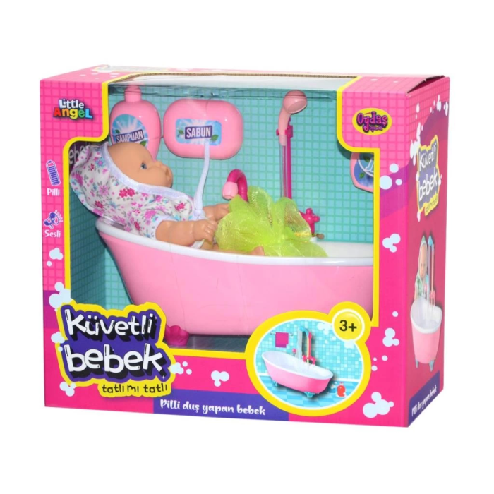 BFS Nessiworld 02605 Oydaş,  Pilli Küvette Duş Yapan Bebek