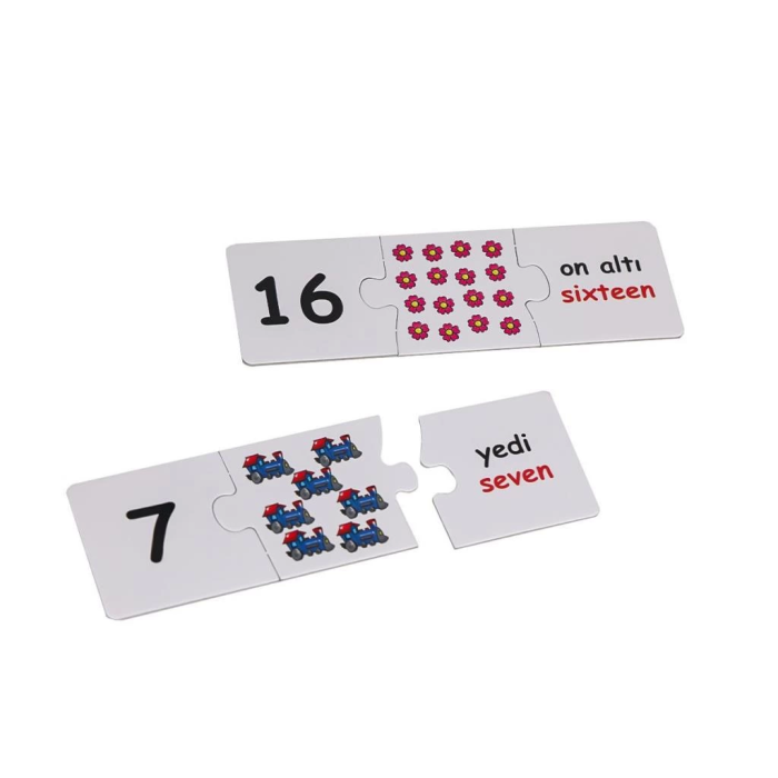 BFS Nessiworld EDU-1006 Eşleştir Rakamlar Oyunu -Chiva