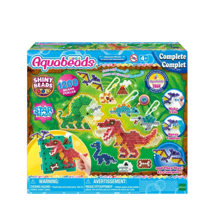 BFS  31994 AquaBeads Dinozor Dünyası Seti 1200 parça +4 yaş