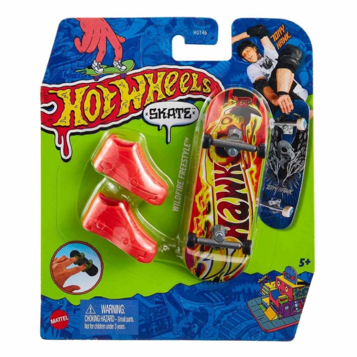 BFS  HGT46 Hot Wheels Skate Parmak Kaykay ve Ayakkabı Paketleri