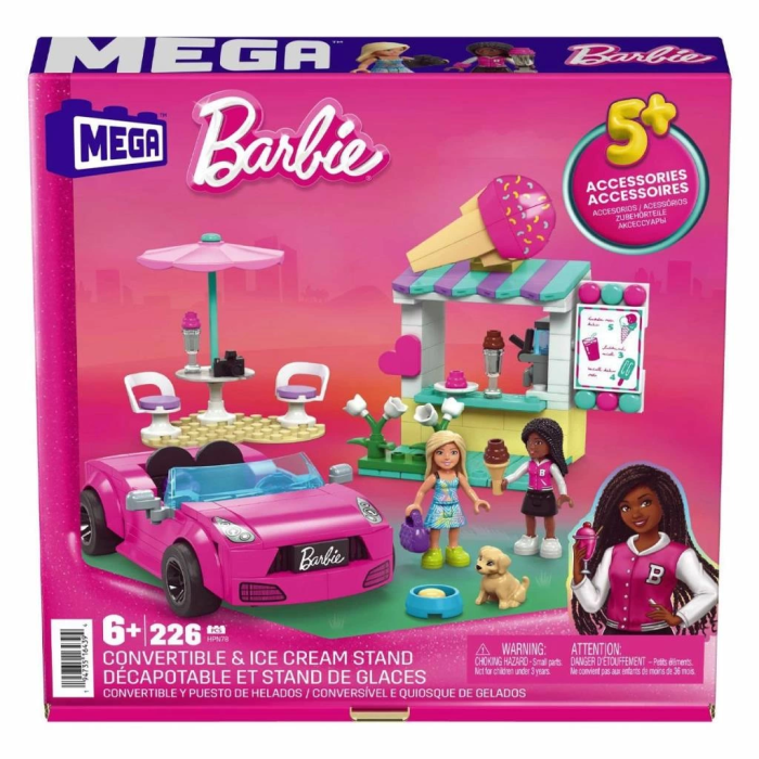 BFS  HPN78 MEGA Barbie® Dondurma Standı 226 parça +6 yaş