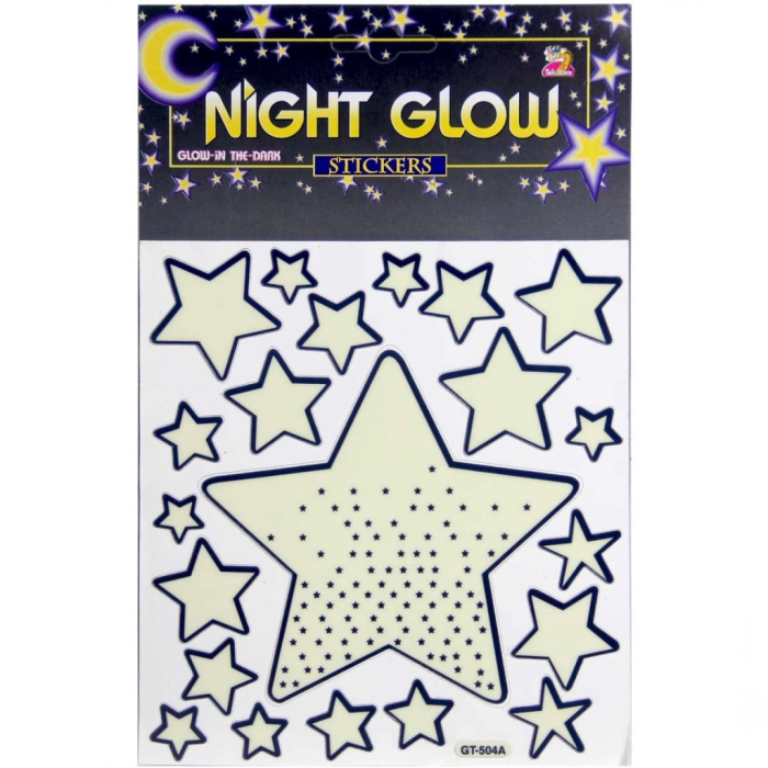 BFS   Night Glow Gece Karanlıkta Parlayan Yıldız Sticker