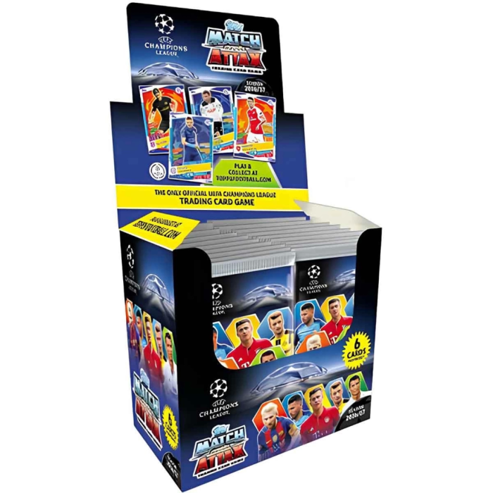 BFS   UEFA Şampiyonlar Ligi 16/17 Match Attax Futbolcu Kartları - 6lı Paket