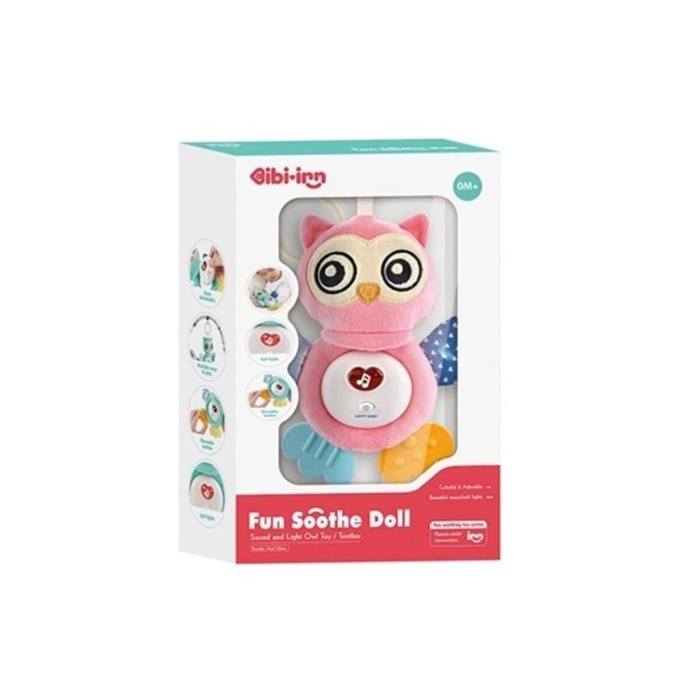 BFS  BIB6008 -Vardem Işıklı Ve Sesli Bebek Baykuşu