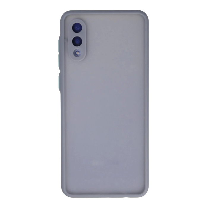 BFS  Samsung Galaxy A02 Kılıf Montreal Silikon Kapak - Gri