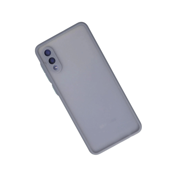 BFS  Samsung Galaxy A02 Kılıf Montreal Silikon Kapak - Gri