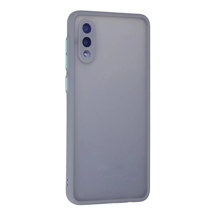 BFS  Samsung Galaxy A02 Kılıf Montreal Silikon Kapak - Gri