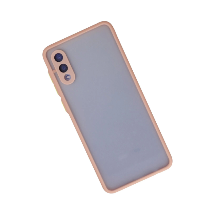 BFS  Samsung Galaxy A02 Kılıf Montreal Silikon Kapak - Pembe