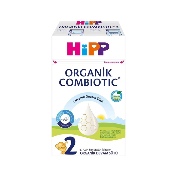 BFS   Hipp 2 Organik Combiotic Bebek Sütü 600 Gr