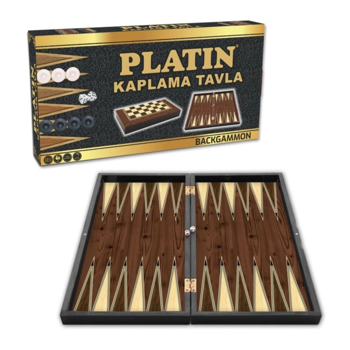 BFS Nessiworld  1020371 Platin Tavla (Büyük) ,Star okey