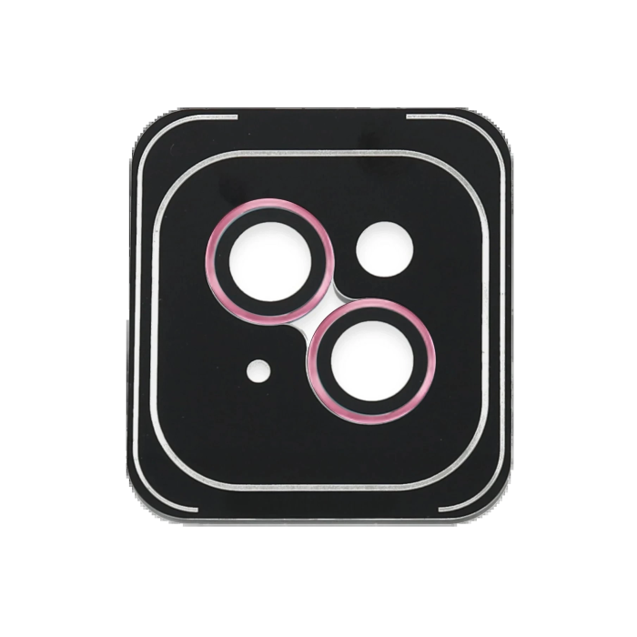 BFS iPhone 14 PVD Metal Kamera Lens - Pembe