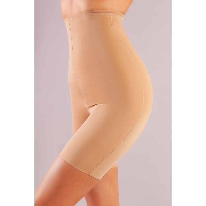 Golshan Girdle Extra Hight Waist Short Corset, İz Yapmayan Görünmez Ekstra Yüksek Bel Uzun Paçalı Ten Korse