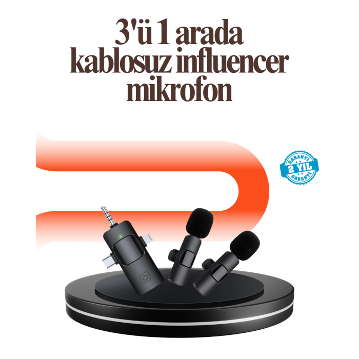 Tak ve Kullan Mikrofon - Gürültü Engelleyici
