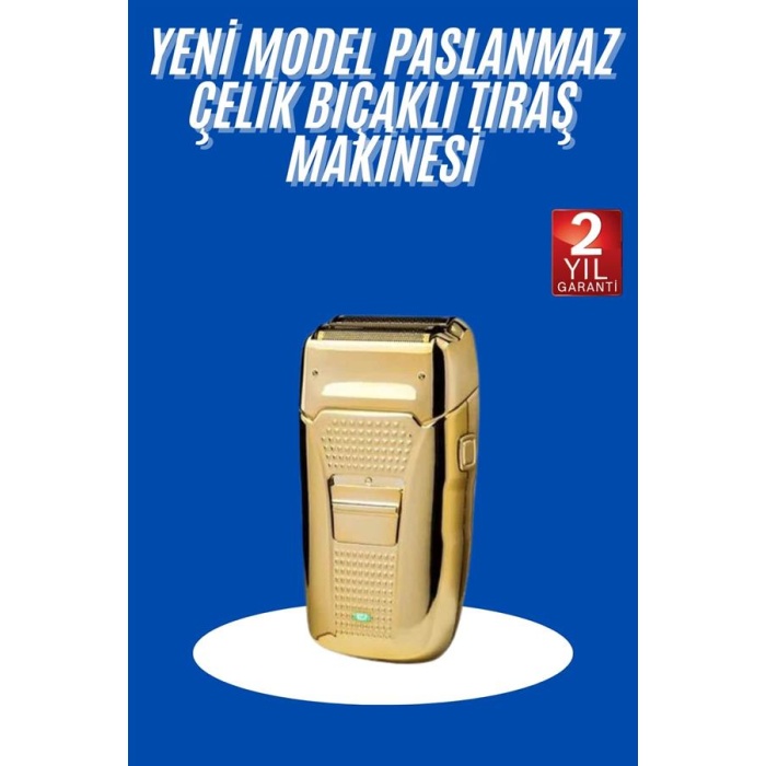 Tıraş Makinesi Sakal Kesme Makinesi Profesyonel Şarjlı Sıfır