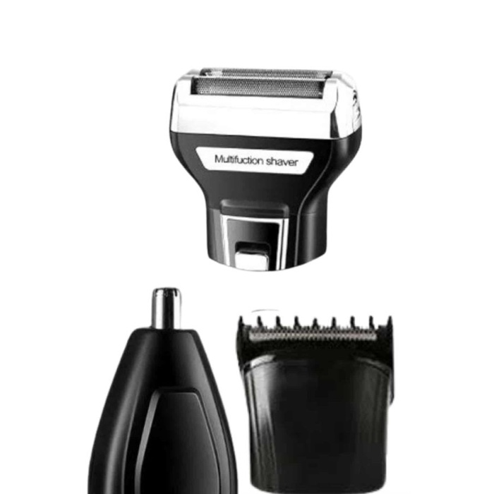 Kulak Burun Kıl Kesme Ense Yanak Tıraş Seti 3 Başlıklı Profesyonel