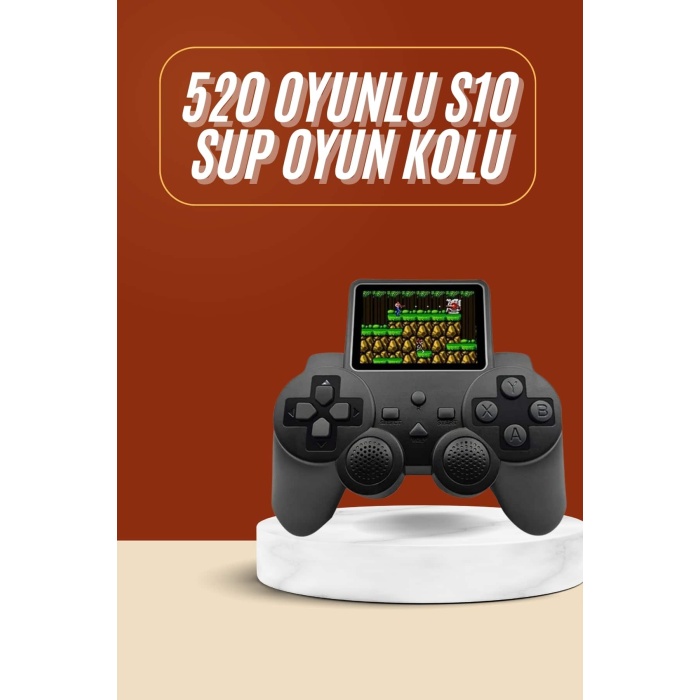 Yeni Nesil Mini Atari 520 Retro Oyunlu S10 El Atarisi Video Oyun Konsolu