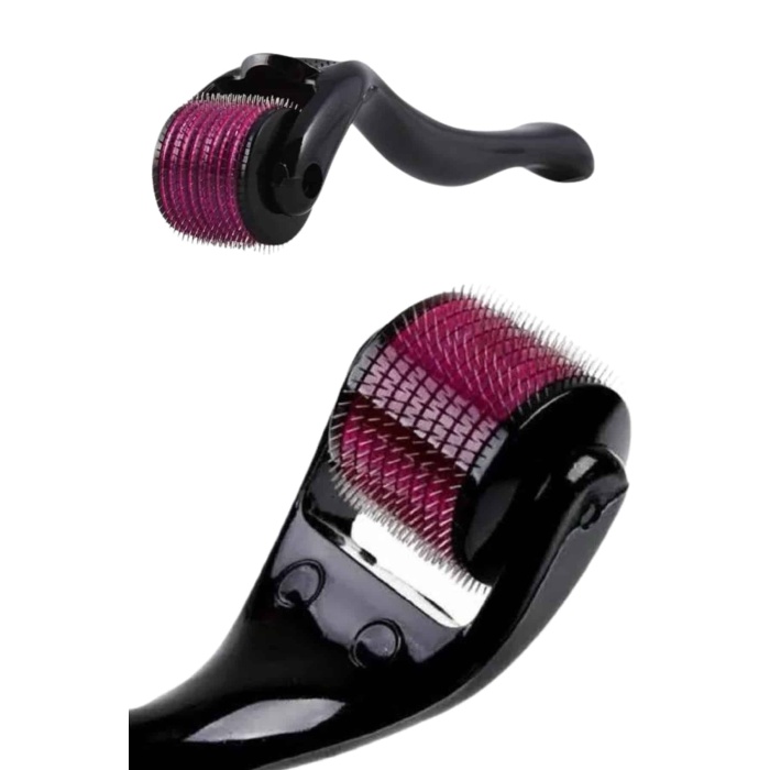 Derma Roller Titanyum Uçlu 540 İğneli 1 Mm Saç Sakal Çıkarma Ve Cilt Bakım Masaj Aleti