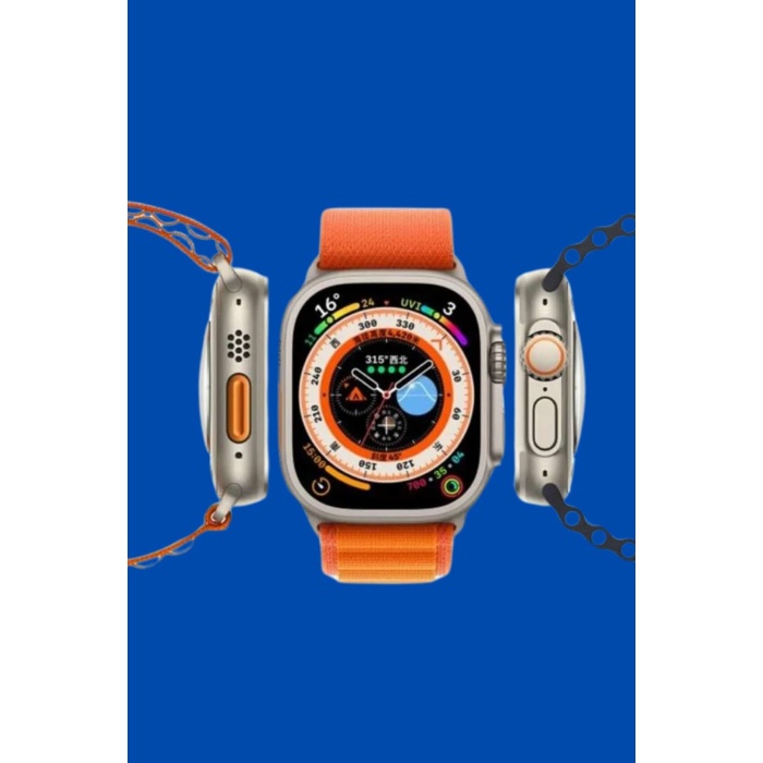 Yeni Nesil Ultra Akıllı Saat Adımsayar Uyku Takibi Nabız Sensörü