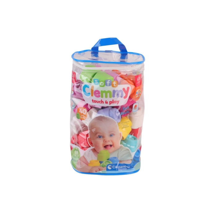 BFS  17878 Soft Clemmy - Yumuşak Blok Çantası - 40 parça 6-36 ay