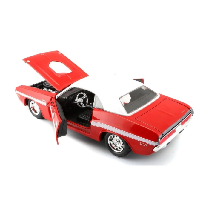 BFS   MAY 31263 1970 Dodge Challenger RT Coupe 1:24 Model Araba -Necotoys