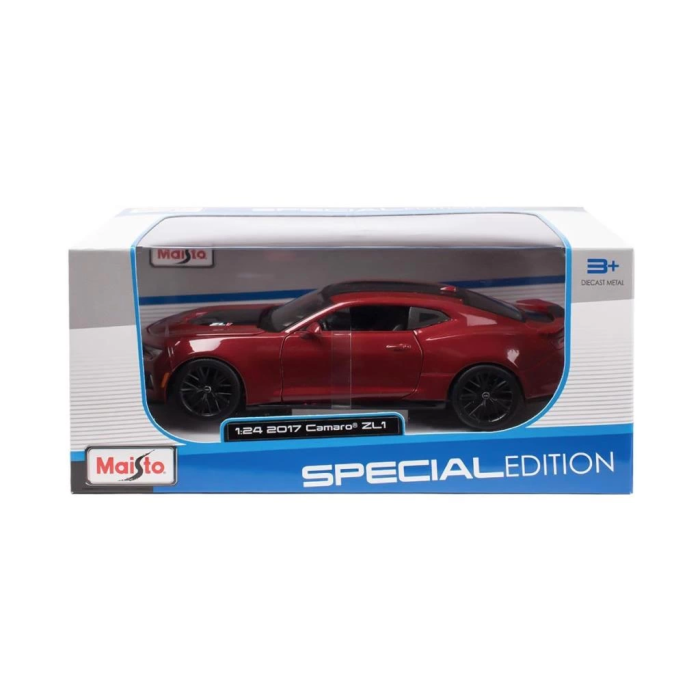 BFS   MAY31512 Maisto 1:24 2017 Chevrolet Camaro ZL1 Model Araba -Necotoys