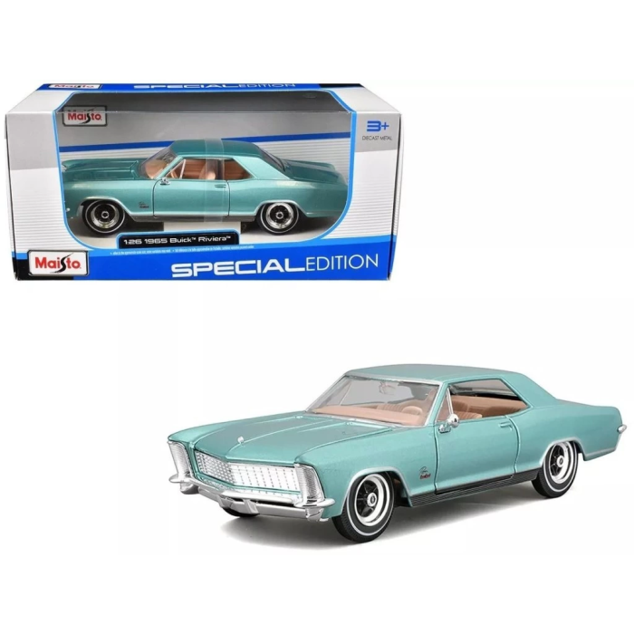 BFS   MAY 31214 1965 Buick Riviera 1:26 Model Araba -Necotoys