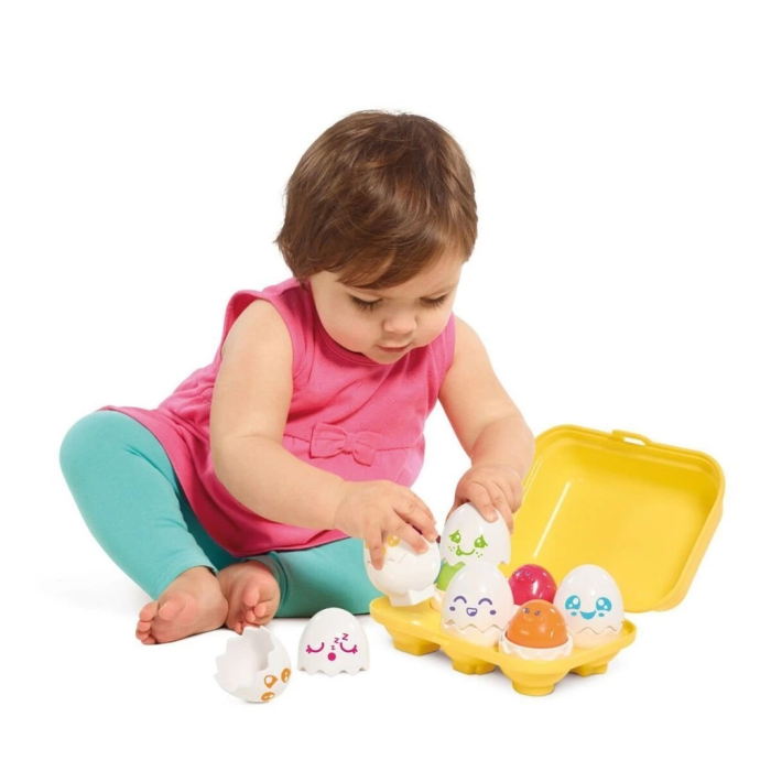 BFS  73560 Tomy Toomies Saklambaçlı Renkli Yumurtalar +6 ay