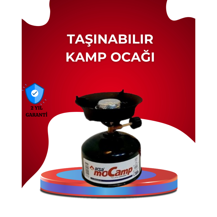 Piknik ve Doğa Yürüyüşü İçin Taşınabilir Kamp Ocağı
