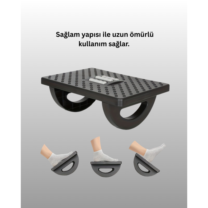 Ergonomik Ayak Destek ve Masaj Platformu – Denge ve Konfor Bir Arada