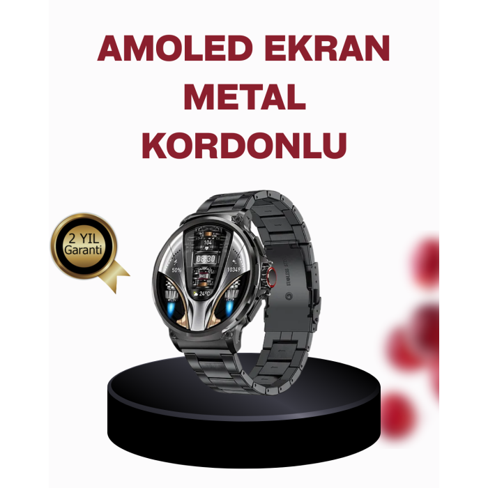 10 Gün Pil Ömrü ve 100+ Spor Modu ile SW80 Akıllı Saat