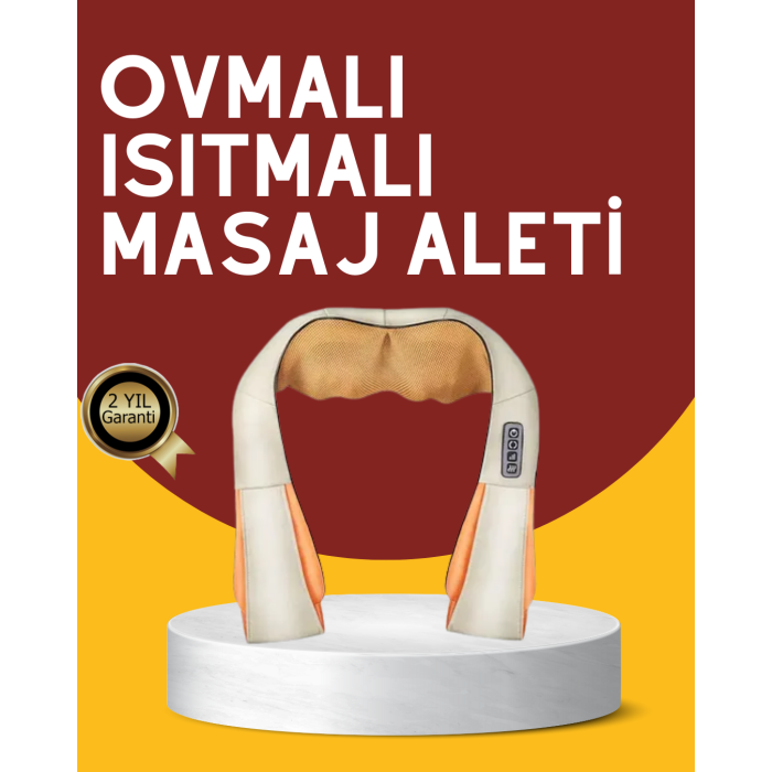 Kas Eklem Ağrılarına Ovmalı Isıtmalı Boyun Omuz Bel Masaj Aleti