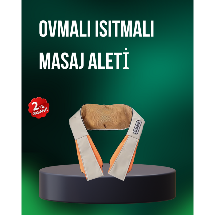 Ovmalı Isıtmalı Masaj Aleti Bel Boyun Omuz İçin Profesyonel Masaj Keyfi