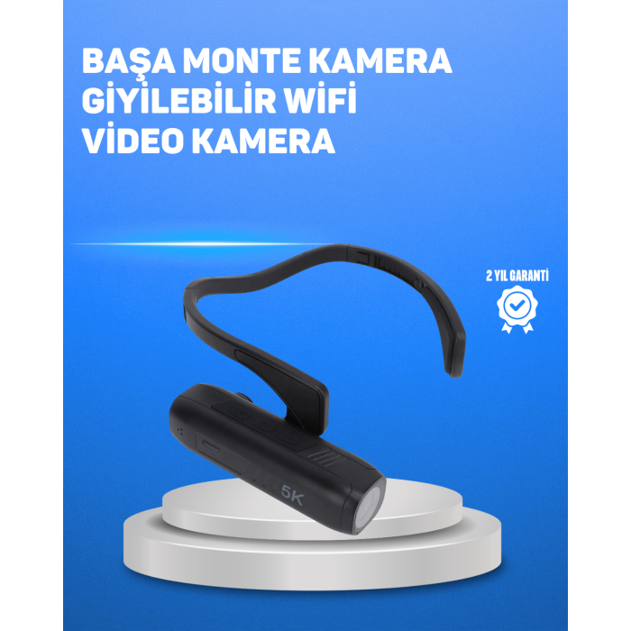 Sarsıntı Önleyici 5K Video Kayıt Kamerası