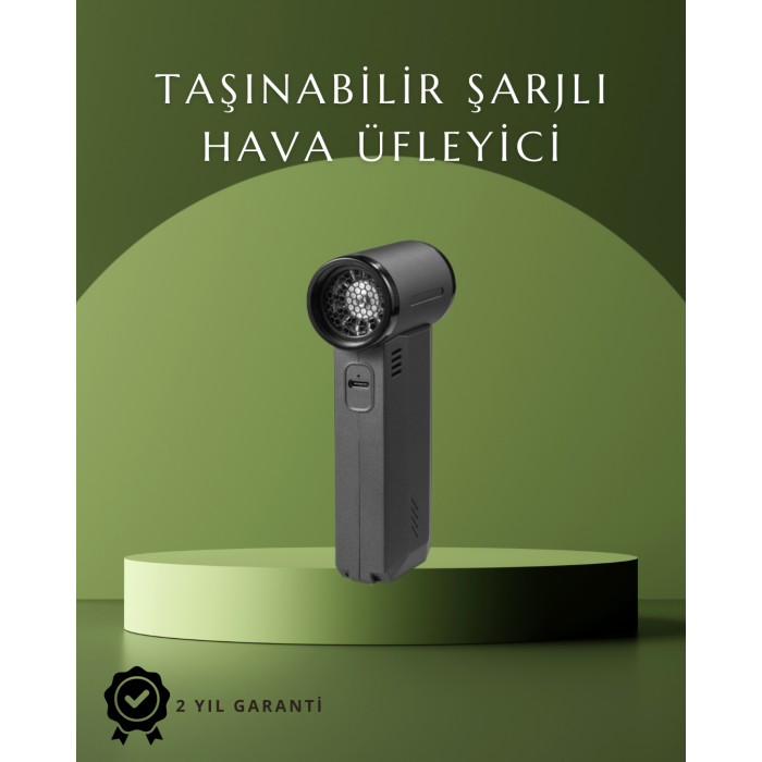 Araç İçi ve Ev İçin Güçlü Hava Üfleyici Toz Temizleme Makinesi