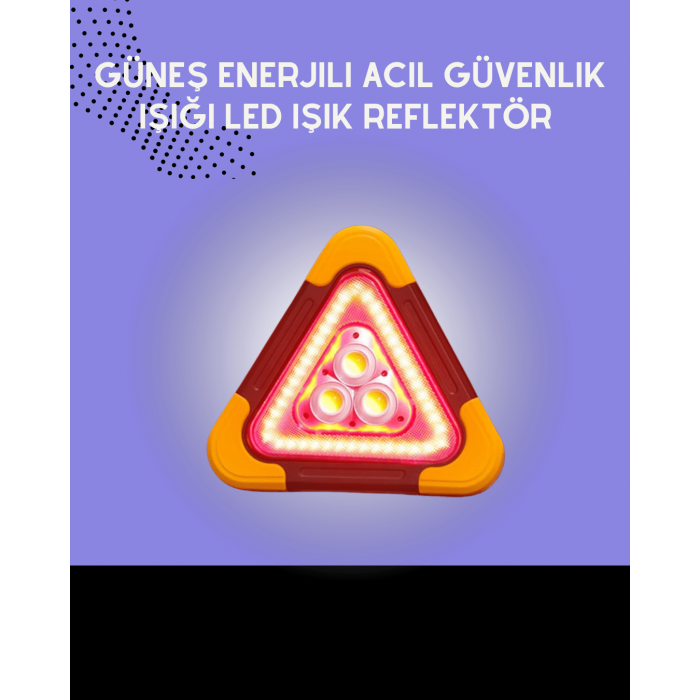 USB Şarjlı Çok Modlu Acil Durum Feneri