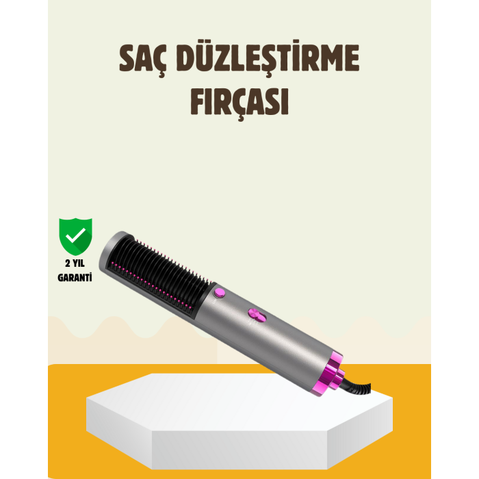Ergonomik Tasarımlı Hafif ve Taşınabilir Sıcak Hava Fırçası