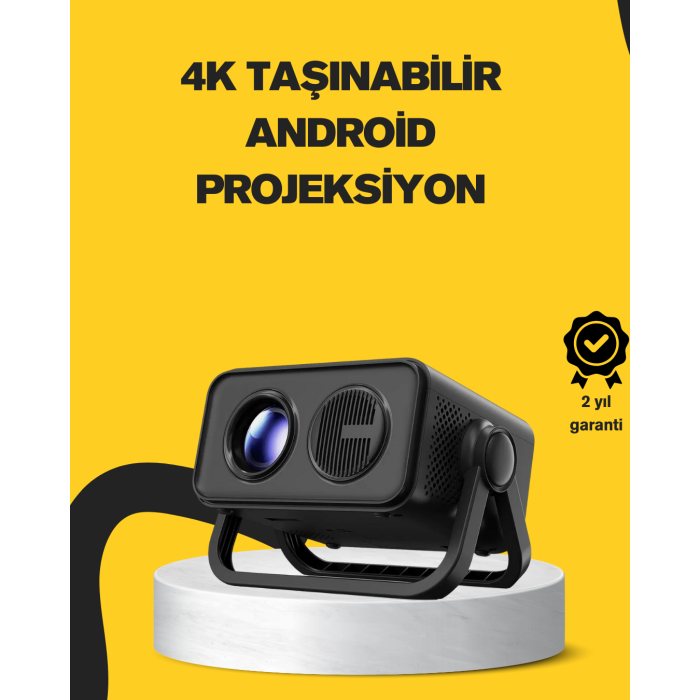 Full HD 1080P HDR Destekli Akıllı Projeksiyon Cihazı