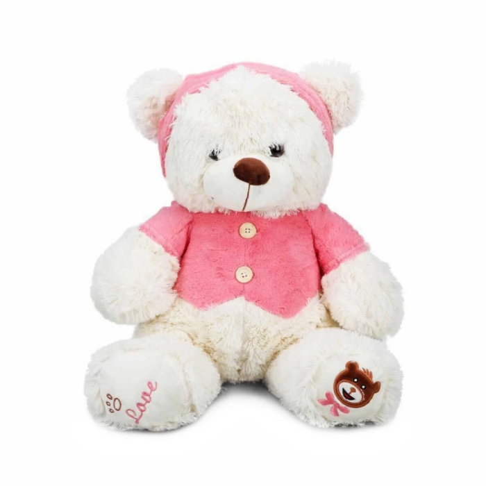 BFS   Sunman Puffy Friends T-Shirtlü Sevimli Peluş Ayı 43 cm
