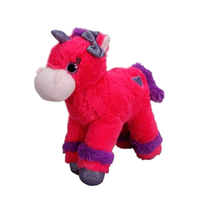 BFS   Unicorn Renkli Peluş At 28 cm.