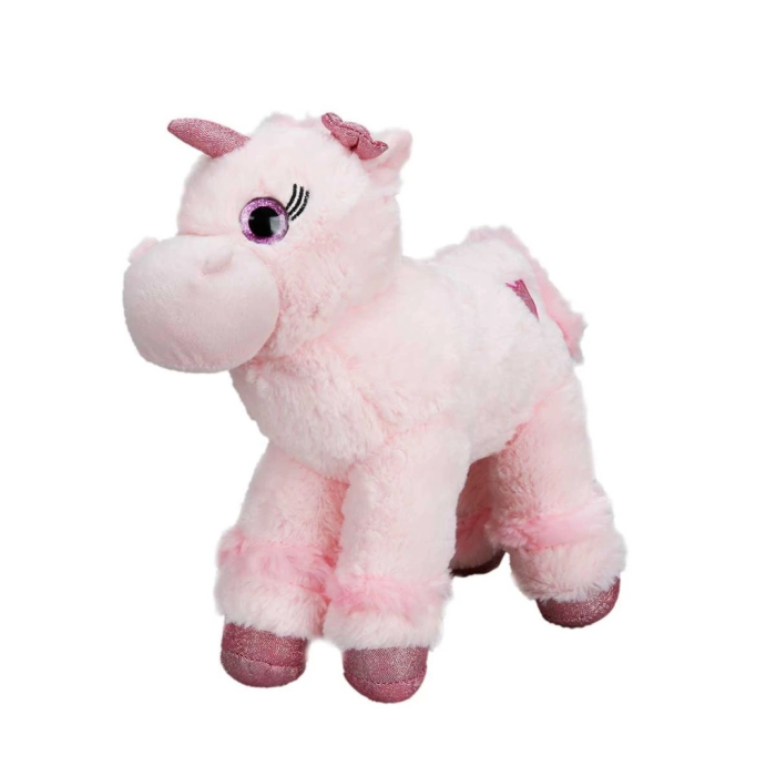 BFS   Unicorn Renkli Peluş At 28 cm.