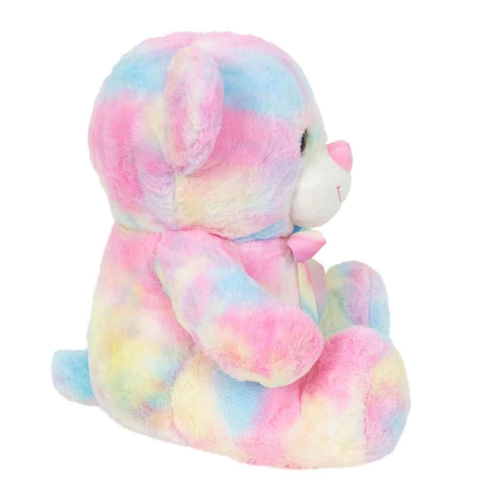 BFS   Gökkuşağı Renkli Peluş Ayı 45 cm