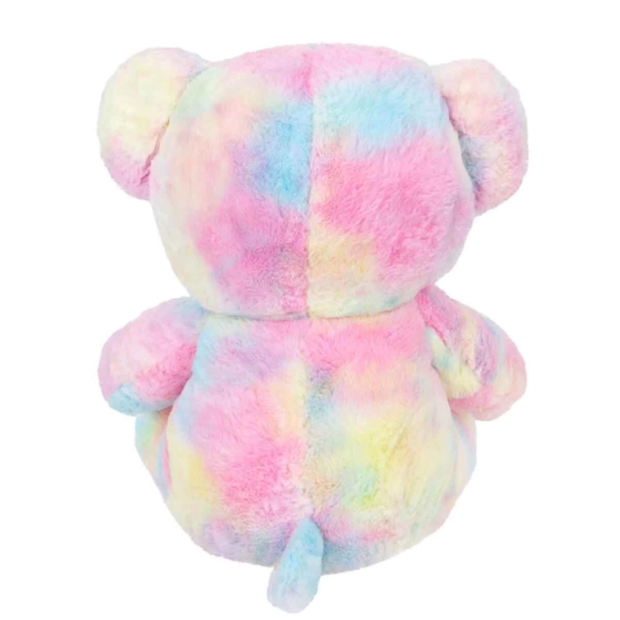 BFS   Gökkuşağı Renkli Peluş Ayı 45 cm