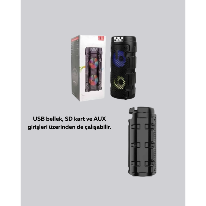 Güçlü Bass ve Net Tiz Özellikli Kablosuz Hoparlör